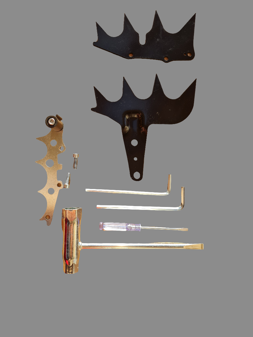 Holzfforma G372XP contents of toolkit