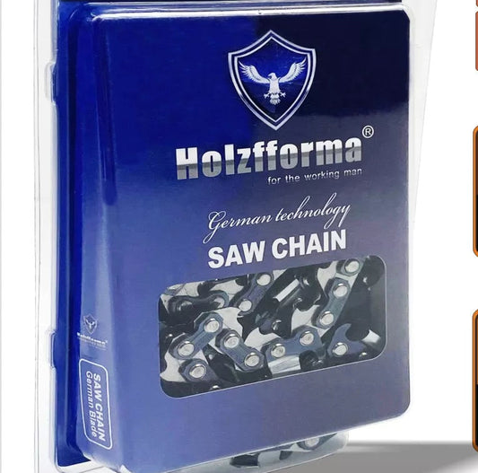 Holzfforma 36 inch full chisel saw chain in blue packaging