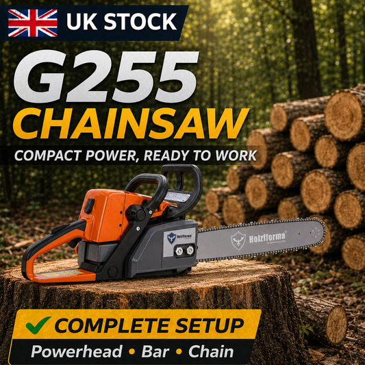 Holzfforma G255 with 16" Bar and Chain