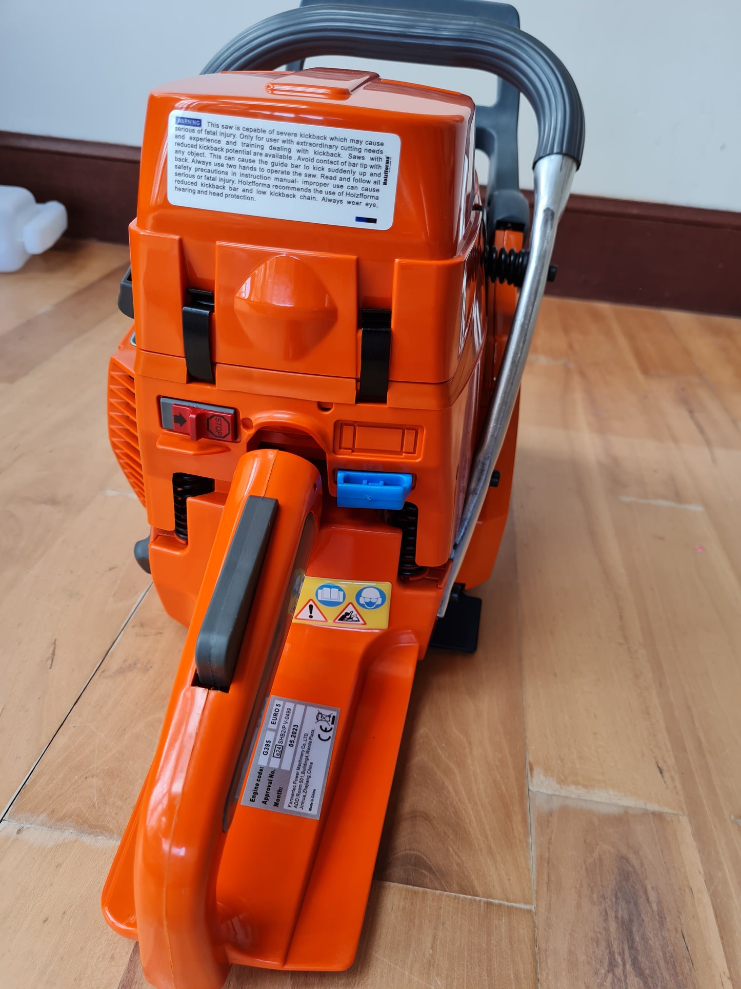 93.6cc Holzfforma G395XP Gasoline Chainsaw Without Bar and Chain